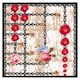 image 2 of Flowers & chains (Picutre Frame) Brown | L