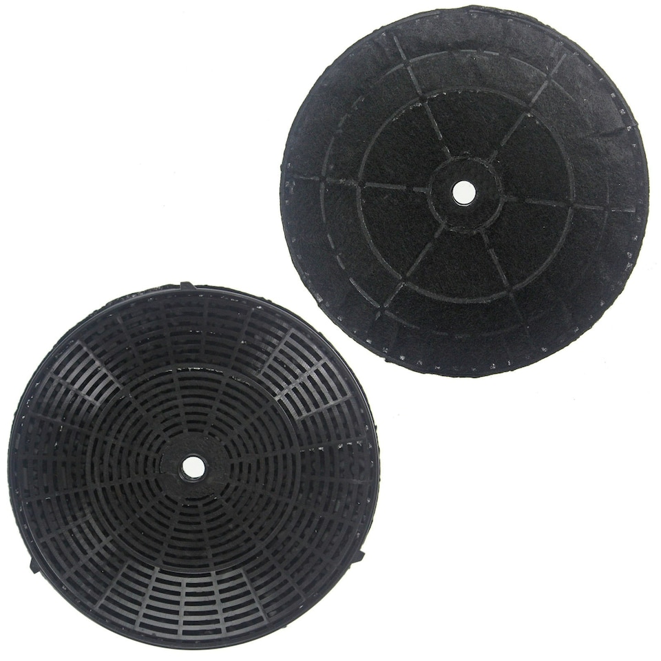 image 1 of SPARES2GO SIA2 Type Active Carbon Odour & Grease Filter compatible with SIA Cooker Hood Vent Extractor (Pack of 2)