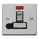 image 1 of SE HOME Polished Chrome 13A Fused Ingot Connection Unit Switched With Neon With Flex | Chrome | Polished Chrome