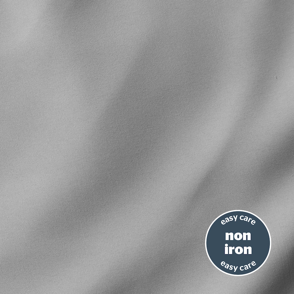 image 1 of Silentnight Supersoft Fitted Sheet, Dove Grey