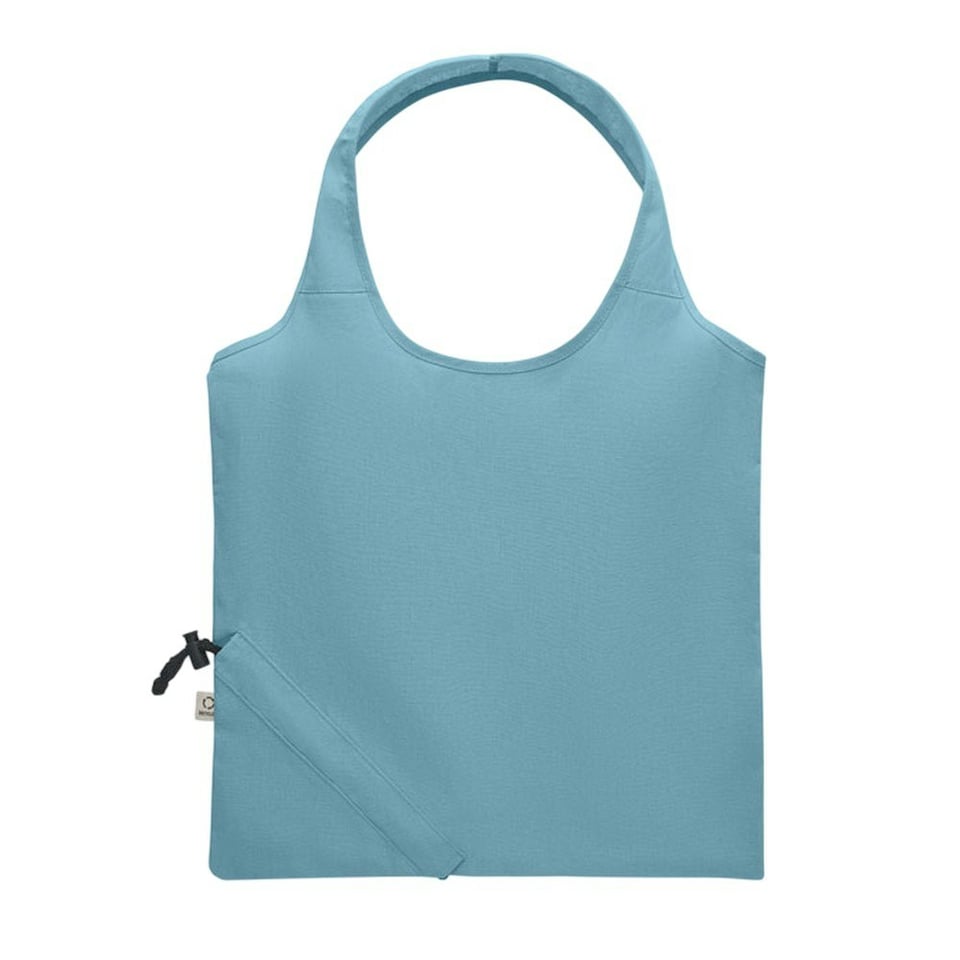 image 1 of MidOcean Carrie Foldable Shopper Bag - Petrol - One Size Blue