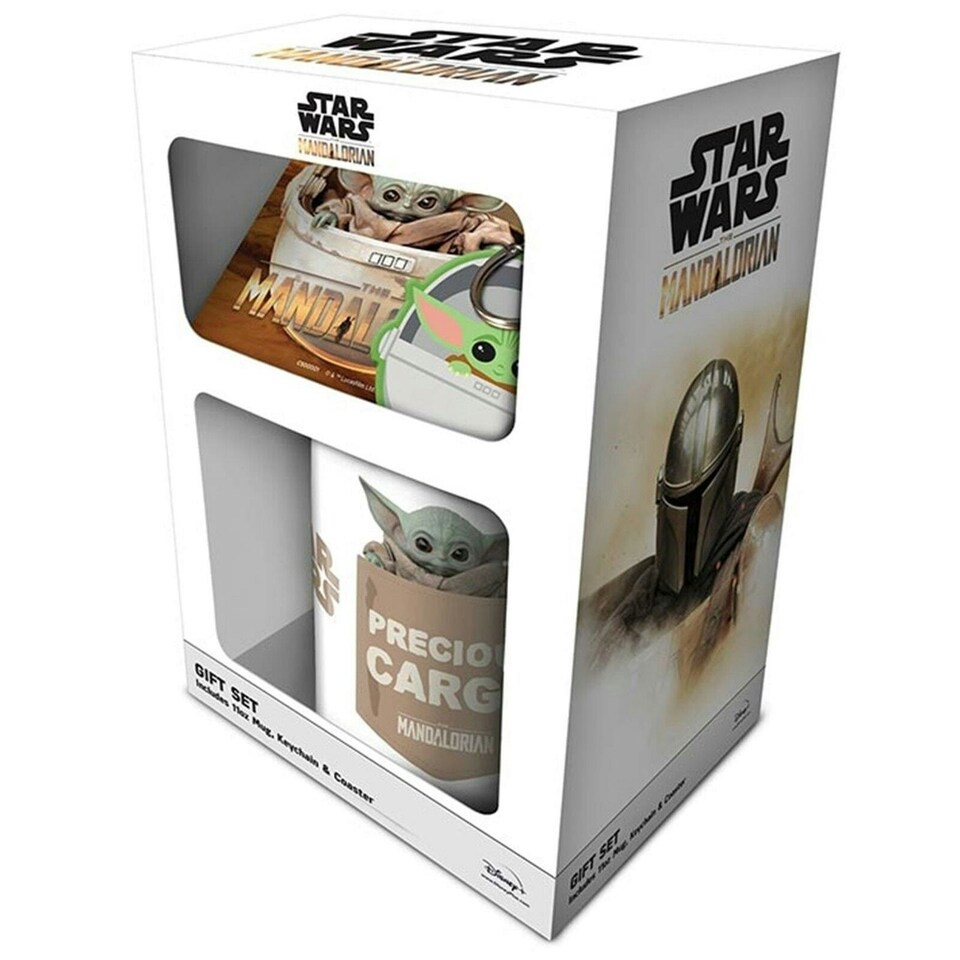 image 1 of Star Wars: The Mandalorian Precious Cargo Mug and Coaster Set - Multicoloured - One Size