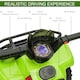 image 5 of HOMCOM 6V Kids Electric Ride on Car Toddler Quad Bike ATV for 18-36 month Green