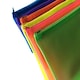 image 3 of 72 x Assorted Frosted Colour 8x5" Pencil Cases - See Through Exam Clear Translucent