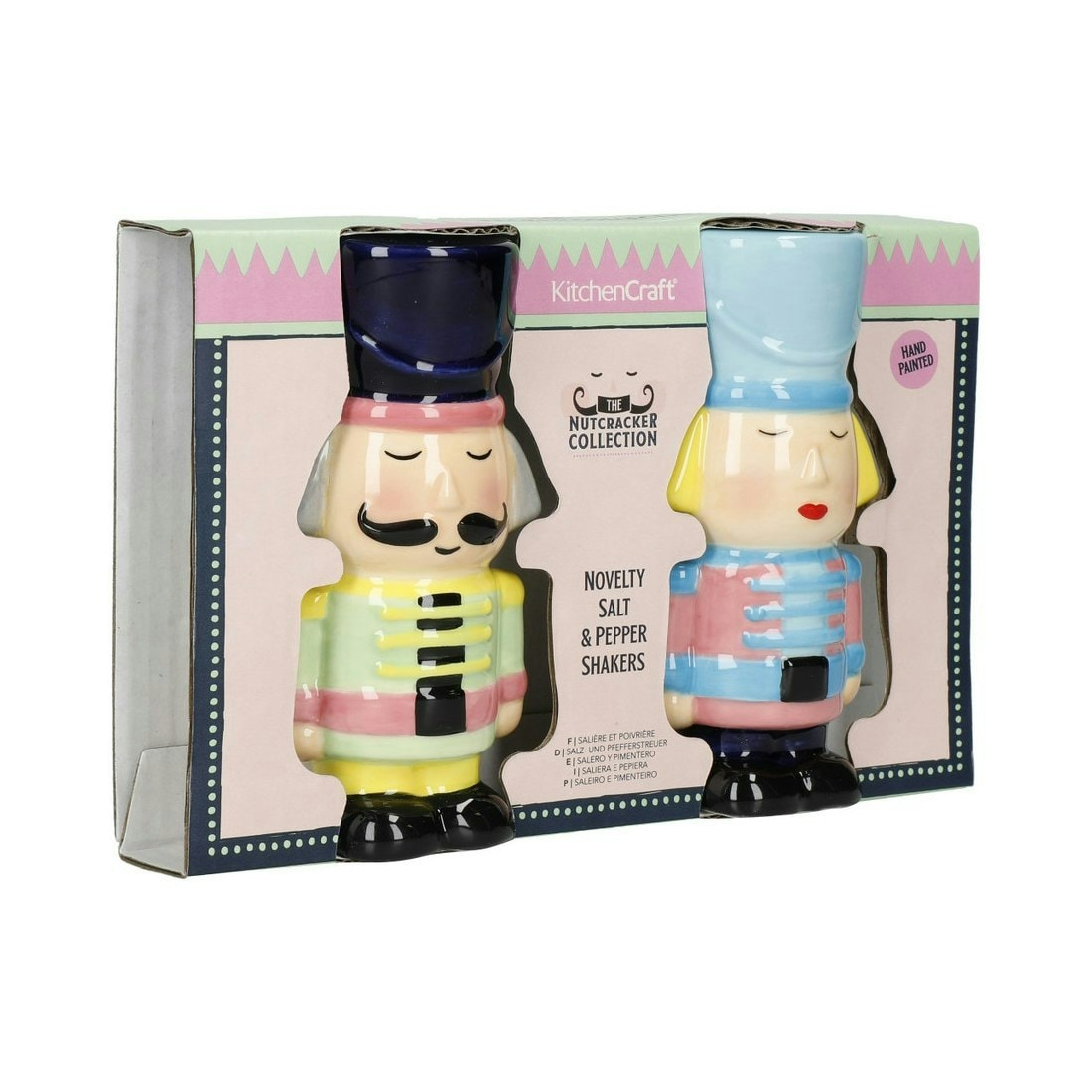 KitchenCraft The Nutcracker Collection Novelty Salt & Pepper Shakers