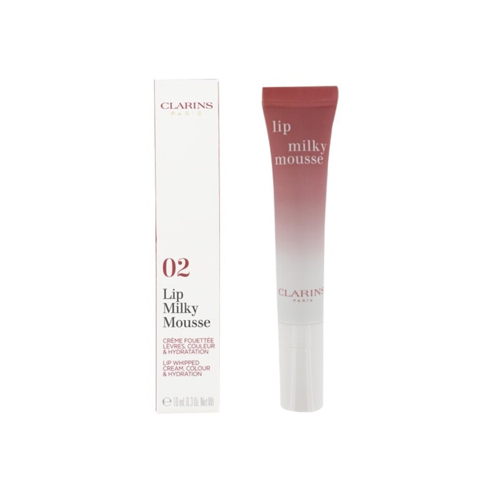 image 1 of Clarins Lip Milky Mousse Cream Colour 02 MIlky Peach N/A