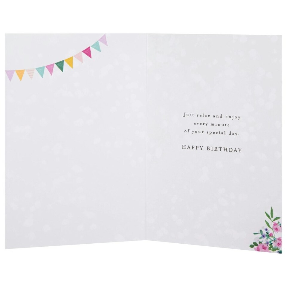 image 1 of Plants & Flowers Design Birthday Card