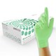 image 2 of Unigloves Green Pearl Box of 100 Nitrile Gloves