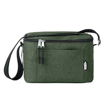 MidOcean Cuba RPET Cooler Bag - Dark Green - 14.5cm x 25cm x 15.5cm | Green | 14.5cm x 25cm x 15.5cm
