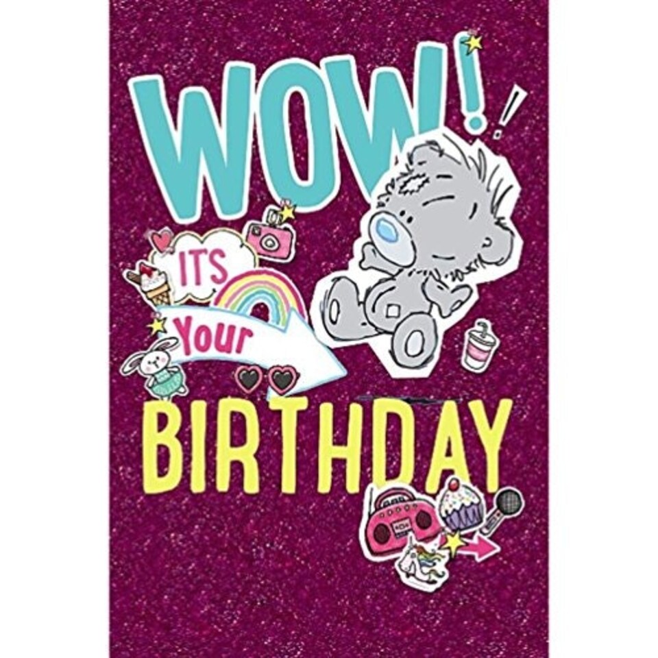 image 1 of My Dinky Its Your Birthday Me to You Bear Card