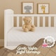 image 2 of Opulent Home Cot Mattress Waterproof Anti-Allergy Baby Mattress Cover for Newborns - White -120cmx60cm
