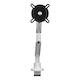 image 2 of One For All DM7120 Design Line Single Monitor Mount - White/Silver