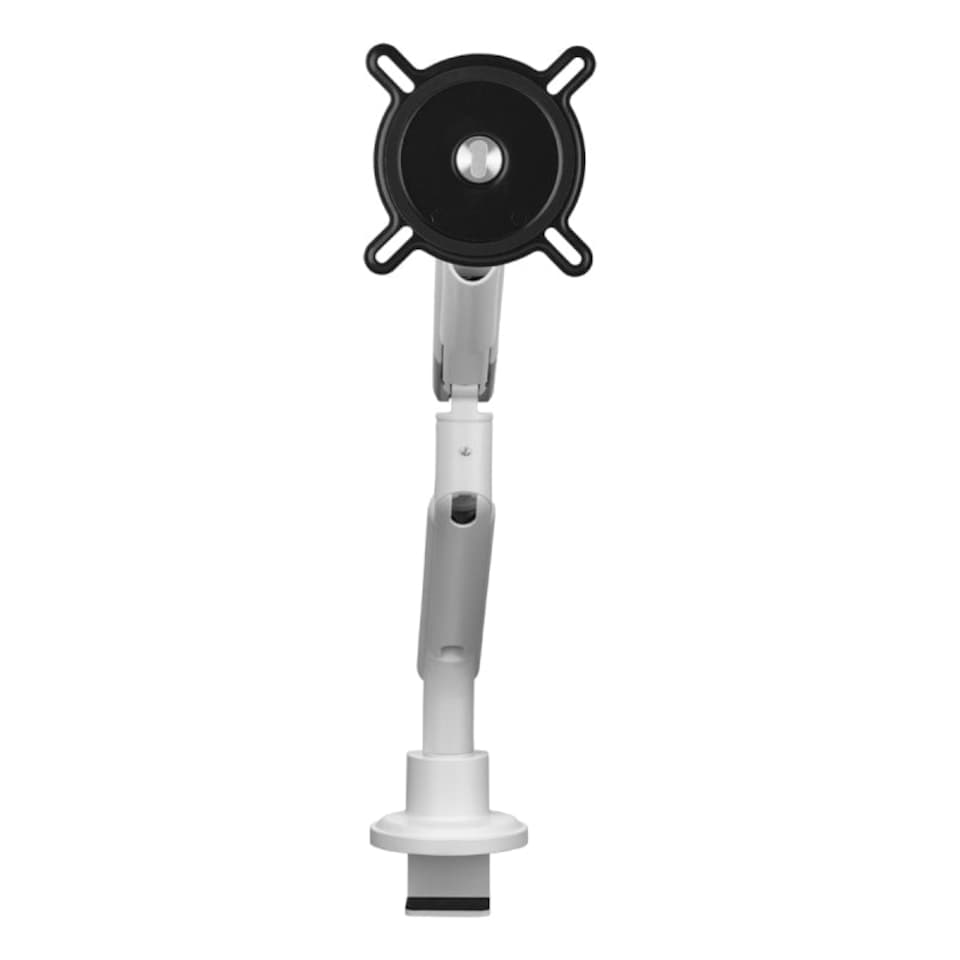 image 1 of One For All DM7120 Design Line Single Monitor Mount - White/Silver