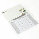 image 1 of 2026 Monthly Memo Board Calendar & Pen Plants Design