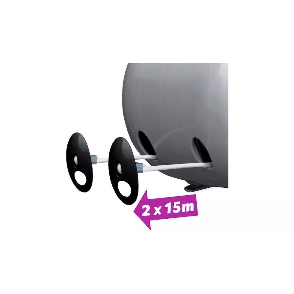 image 1 of Minky Retractable Clothes Line | White | White | 30m | 1