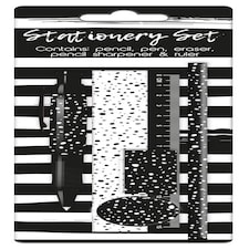 Spots Stripes Design Stationery Set