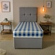 image 4 of Budget Plus Spring Mattress - 6.5 inch Deep, Durable Design | Blue