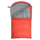 image 2 of Mountain Warehouse Summit 250 Square Sleeping Bag Insulated Two Way Zip Camp Bed Right Handed Zip - Regular length (200cm) Orange | Burnt Orange