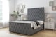 image 2 of Sloomy Watson Armour Coniston Bed Frame With Mattress With 50" Upholstered Headboard 5' King