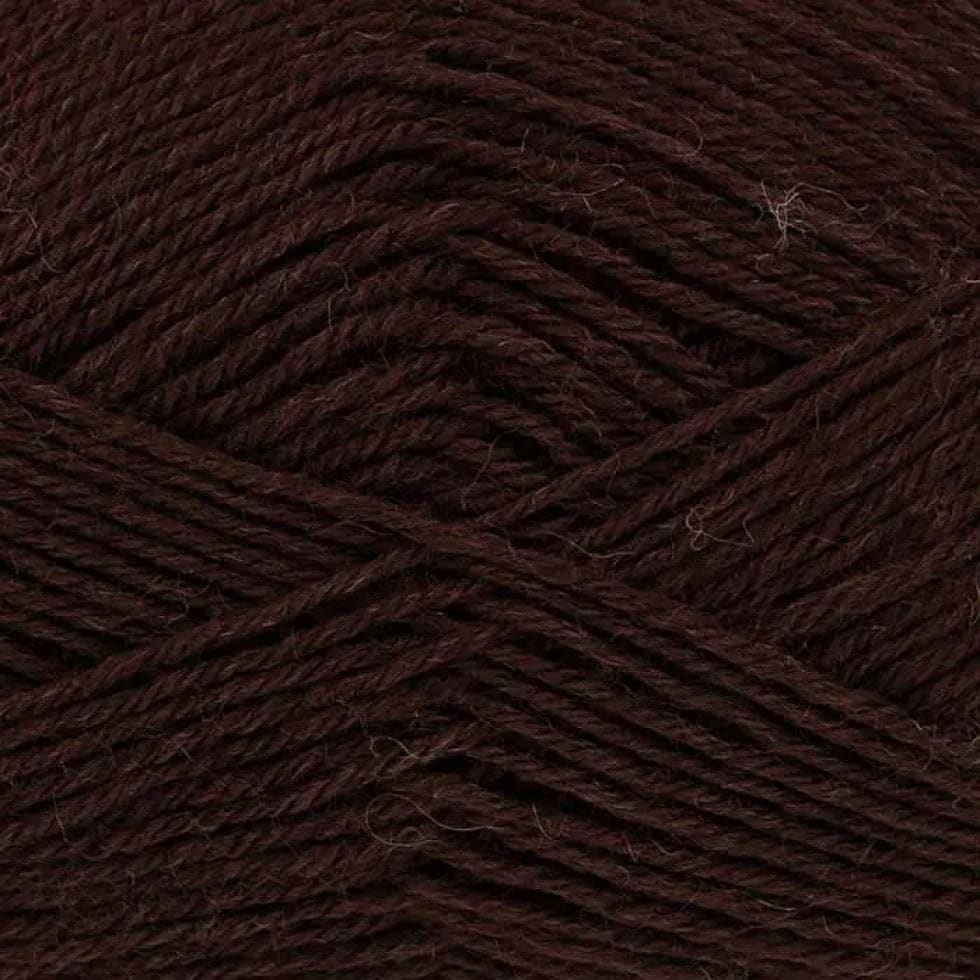 King Cole Brown Merino Blend 4 Ply Yarn Cone For Crochet, Knitting - per 500 gram ball