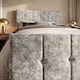 image 4 of Vida Designs Valentina 4ft6 Double Bed Frame, Crushed Velvet Silver, 135 x 190cm