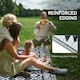 image 8 of Outsunny Reversible Waterproof Outdoor Rug W/ Carry Bag, 182 x 274cm, Brown 
