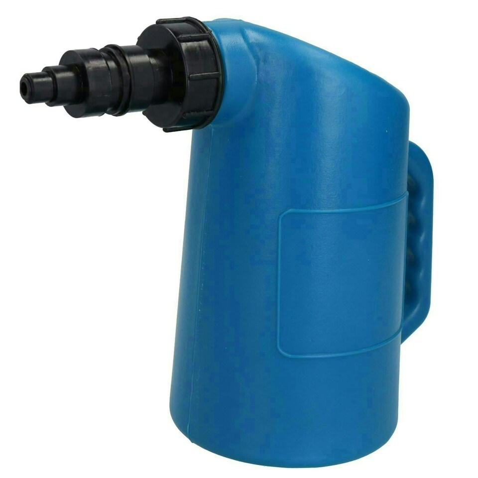 image 1 of Battery Fluid Transfer Filler Pourer Jug Push Release Spout 2 Litres Capacity