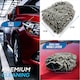 image 5 of Microfibre Cloth Car Wash Mitt Glove Double Sided Wash Mitt for Car Washing - Pack of 2