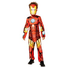 Iron Man Boys Green Collection Costume - Red/Gold - 7-8 Years 7