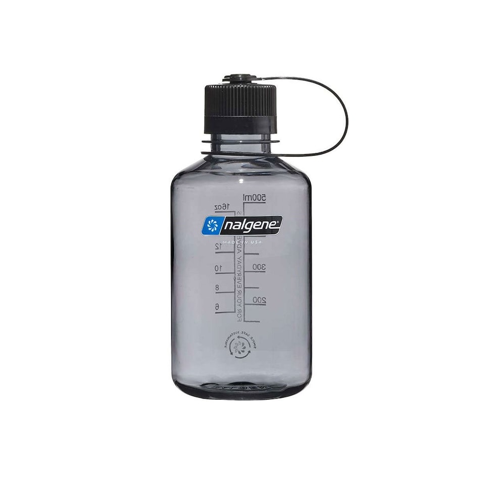 image 1 of Nalgene Narrow Mouth 500ml Tritan Sustain Water Bottle - Grey