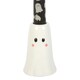 image 3 of Something Different Sweet Ghost Candle Holder - White/Black - One Size