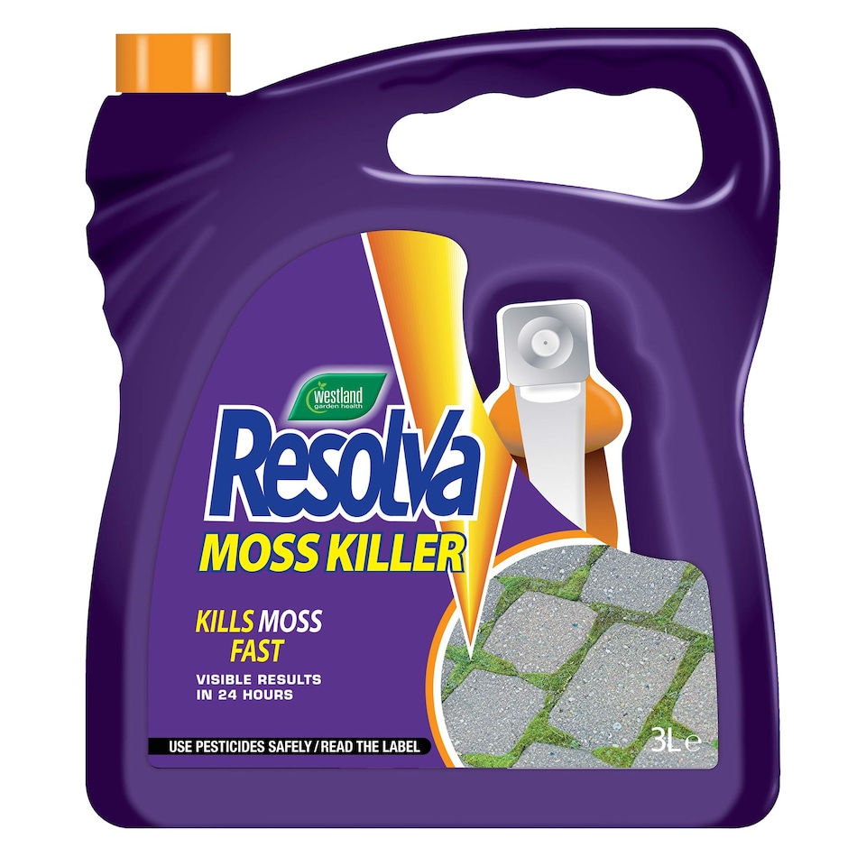 image 1 of Resolva Moss Killer Spray Ready-to-Use 3 Litre