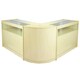 image 1 of Fusion Maple Shop Counter & Retail Display Set Brown