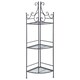 image 1 of Quarter Corner Folding Garden Etagere Multi