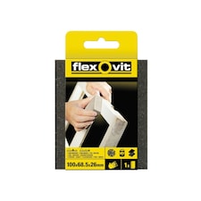 Flexovit Sanding Sponge - Multi Colour - 100 x 68.5 x 26mm