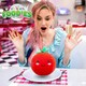 image 4 of Tomato Soft Toy Food Themed Cute Plush Cuddly Soft Fluffy 27cm Multi-Coloured