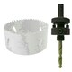 image 3 of 86mm HSS Hole Saw Holesaw Bi-Metal Blade Cutter Drill And Drill Adaptor Arbor