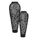 image 3 of Cast Lattice Vase - Aluminium - L27 x W27 x H68 cm - Black Black