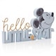 image 2 of Disney Mickey Hello Little Star Mantle Plaque Blue