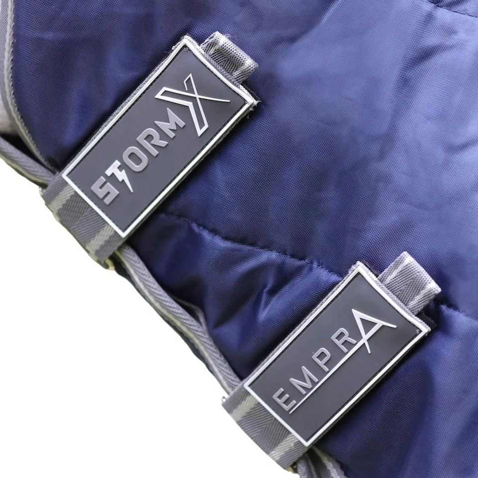 image 1 of StormX Empra Combi Combo Neck 100g Horse Stable Rug - Navy - 5´ 6"