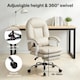 image 6 of Levede Office Chair Ergonomic Executive Chair Heavy Duty Reclining Leather