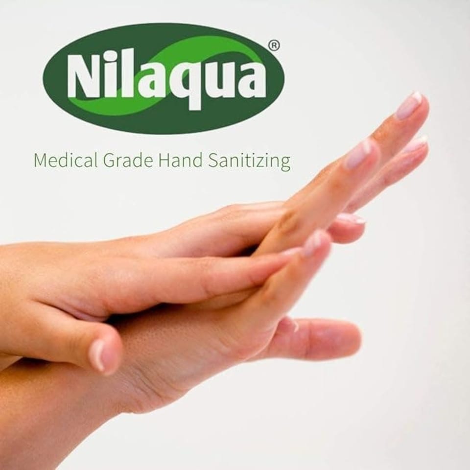 image 1 of Nilaqua Oatmilk & Honey Alcohol Free Hand Sanitiser 500ml