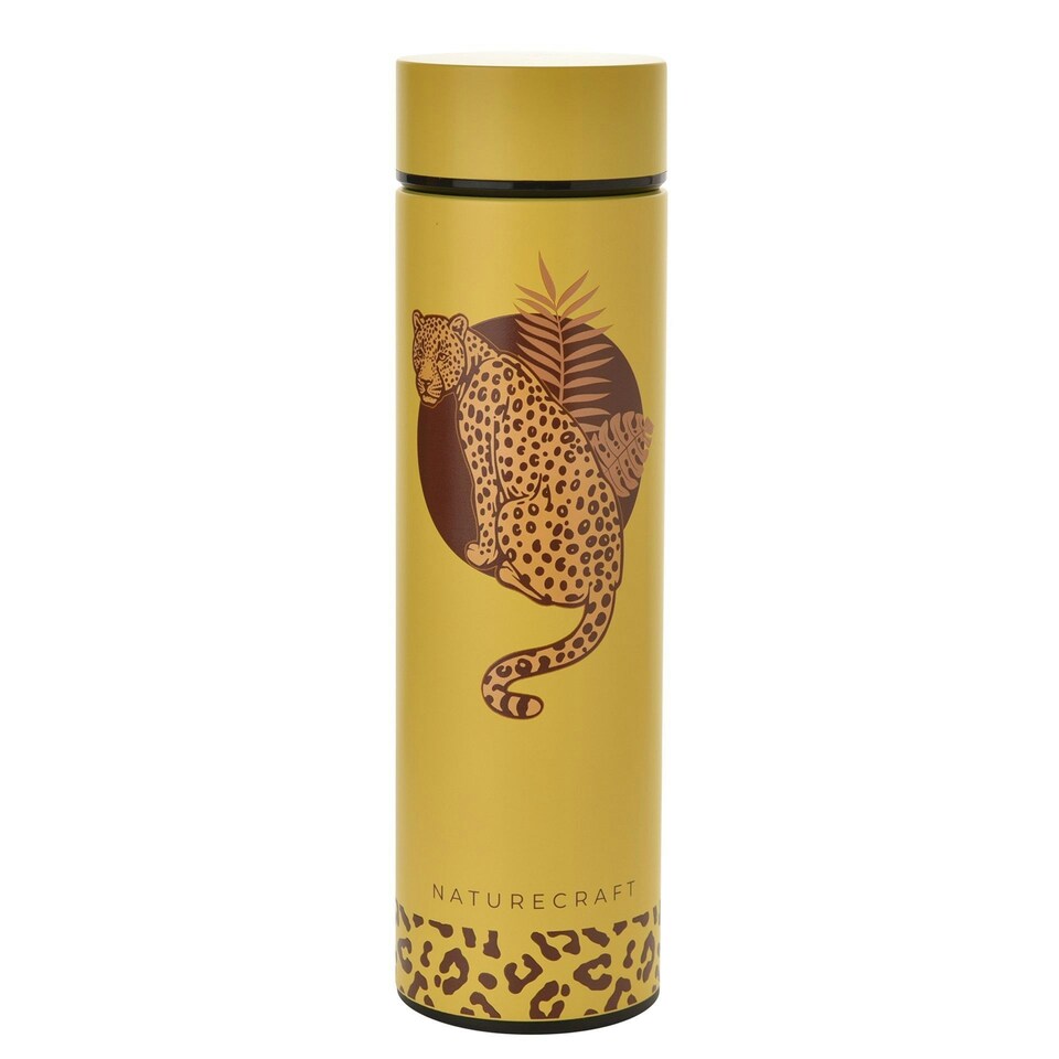 image 1 of Naturecraft Cheetah 500ml Reusable Bottle Sand Yellow | Sand | 500ml