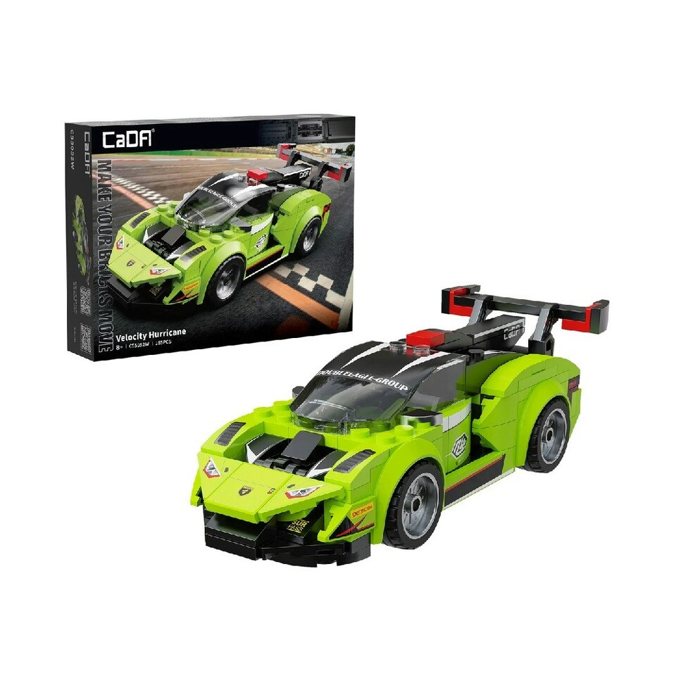 image 1 of CaDa Velocity Hurricane Sports Car 165 Pieces