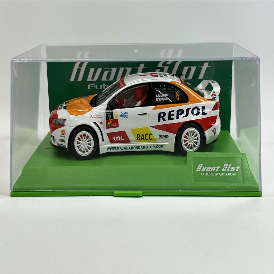 image 1 of Mitsubishi EVO X Rally La Nucia A Monarri R Sanjuan Repsol 1:32 Avant Slot 50808