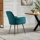 image 5 of Carrara Velvet Dining Chairs - Set of 2