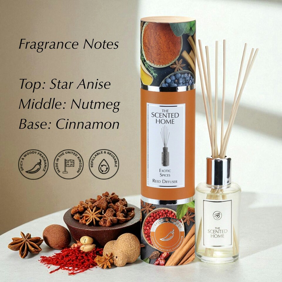 image 1 of Ashleigh & Burwood Exotic Spices Reed Diffuser 150ml