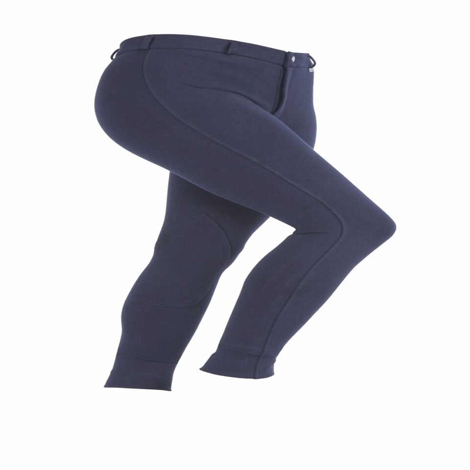 image 1 of Shires Saddlehugger Jodhpurs - Maids Blue | Size: 11-12 Years
Colour: Navy Blue