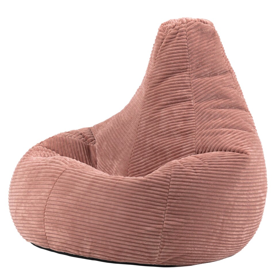 image 1 of Dalton Medium Beanbag Corduroy Dawn Pink | Pink | Pink | 1