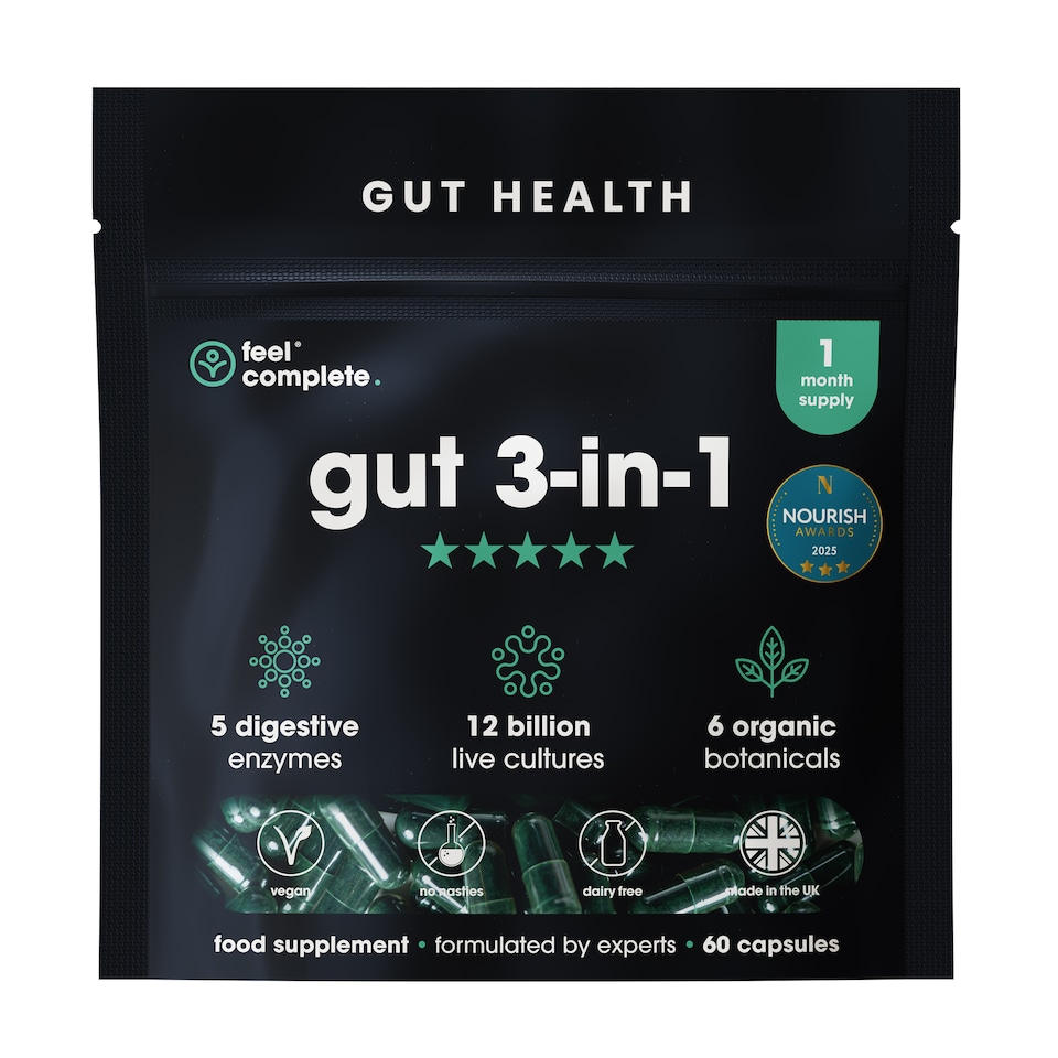image 1 of 3 in 1 Gut Health - 12 Billion Probiotics, 5 Digestive Enzymes, 6 Botanicals